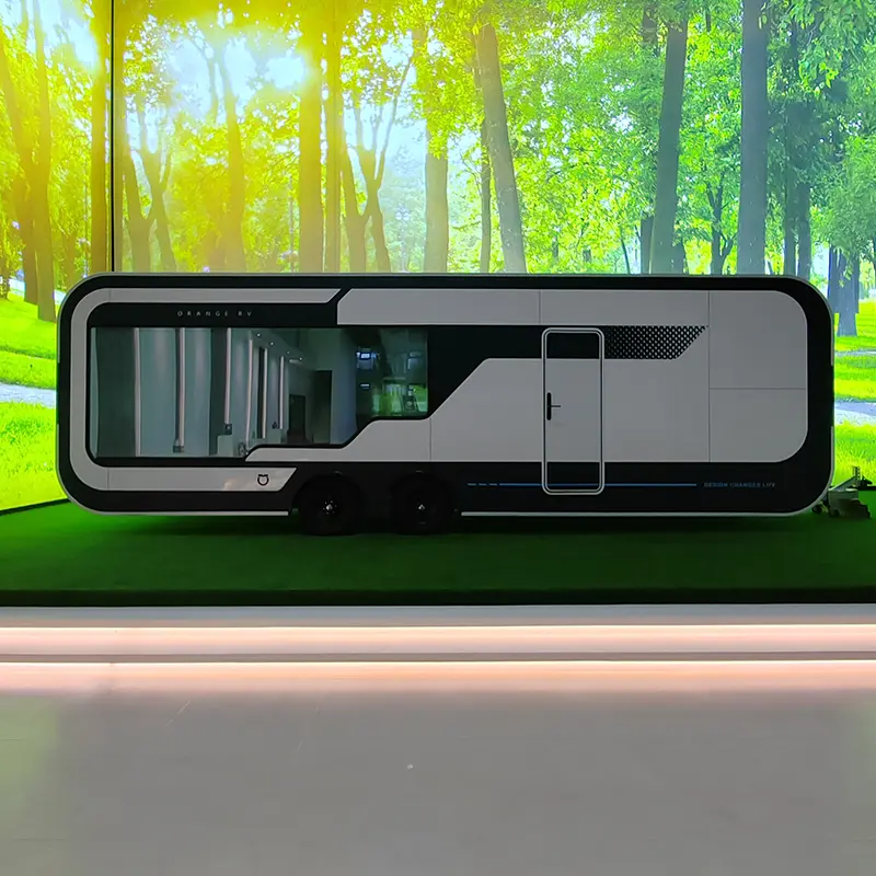 Glasfiber FRP letvægts terrængående RV Trailer